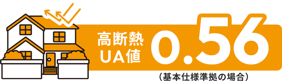 高断熱UA値0.56