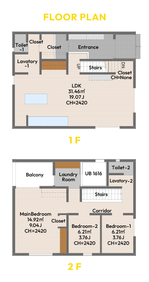 29坪東入りプラン 間取り